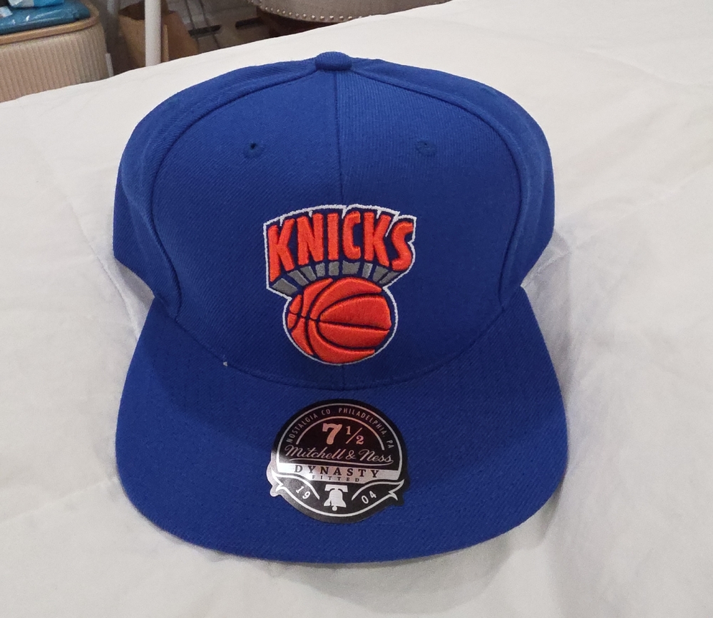 Mitchell & Ness Royal Blue Knicks Cap